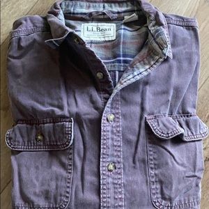 LL Bean Hurricane Shirt